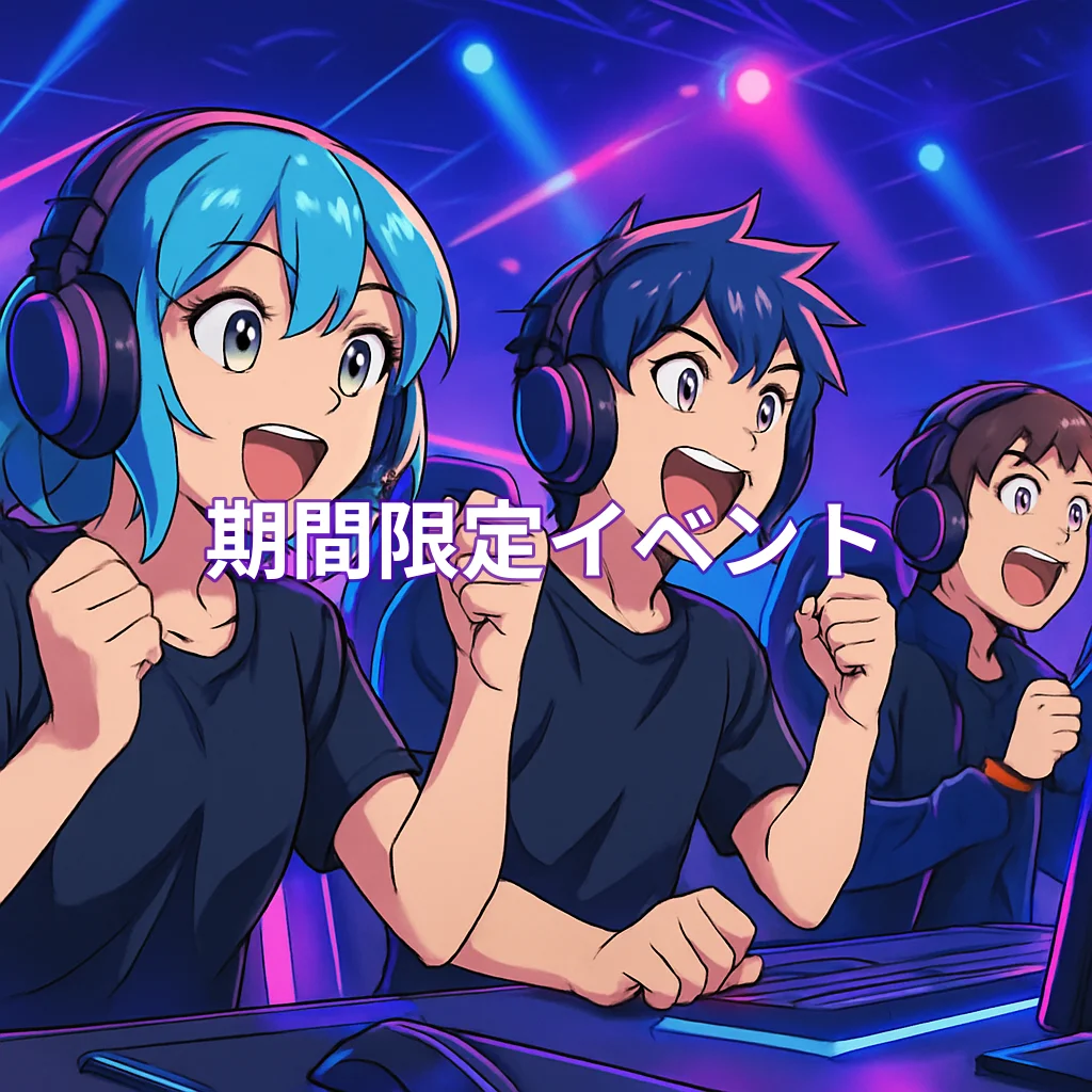 期間限定ゲームイベント開催！豪華景品をGET